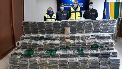 Italia: Choritos provenientes de Chile escondían cocaína avaluada en más de $166 mil millones