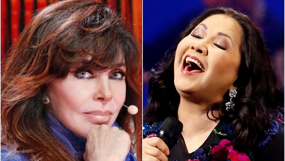 Verónica Castro y Ana Gabriel. Ana Gabriel le habría dedicado uno de sus hits más conocidos a Verónica Castro