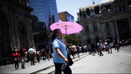 Hasta 32 grados: Emiten aviso por evento de altas temperaturas en la zona central del país