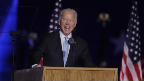 Biden da su primer discurso como presidente electo de EEUU: 'La gente de este país ha hablado'