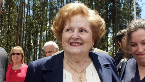 Lucía Hiriart es internada en el Hospital Militar para realizarse exámenes