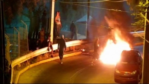 Turba destruye centro comunitario de seguridad en Lo Barnechea