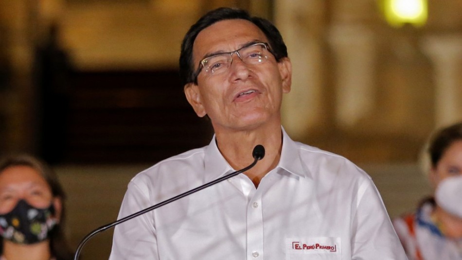 Martín Vizcarra Justicia peruana prohíbe salir del país a expresidente Vizcarra