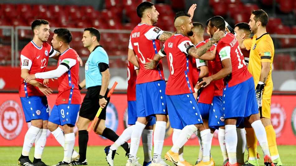 Selección Chilena La Selección Chilena ahora va a Caracas.