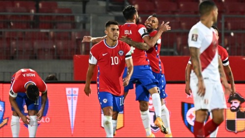 Chile celebra: Con doblete de Vidal vence a Perú y logra su primer triunfo en Eliminatorias