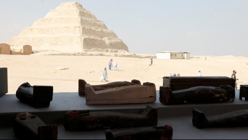 Egipto: Descubren más de un centenar de sarcófagos de más de 2.000 años de antigüedad