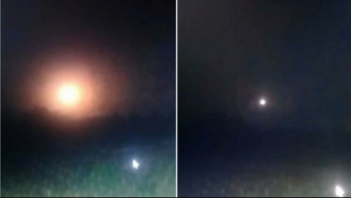 Captan impactante registro de un ovni en San Clemente: 'Son como bolas de fuego'