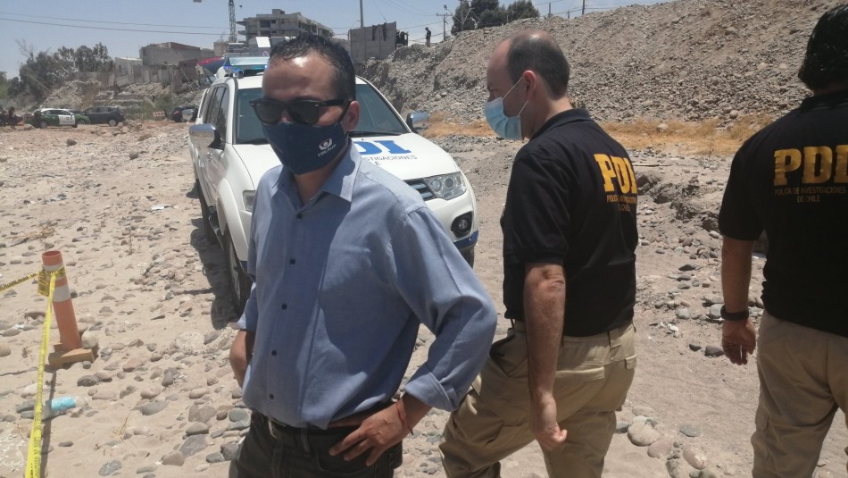 Encuentran cuerpo calcinado en lecho de río San José en Arica Encuentran cuerpo calcinado en lecho de río San José en Arica