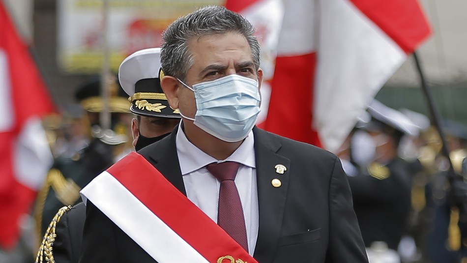 Manuel Merino Presidente del Congreso de Perú pide la
