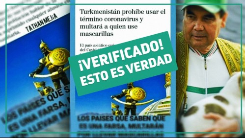 Fact checking: ¿Turkmenistán prohíbe usar el término 'coronavirus'?