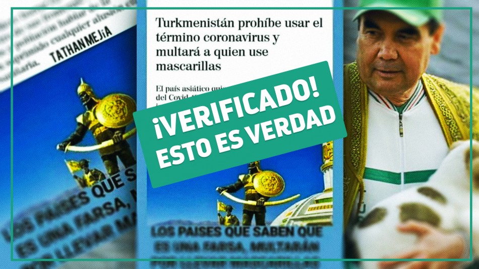 Fact checking: ¿Turkmenistán prohíbe usar el término Fact checking: ¿Turkmenistán prohíbe usar el término