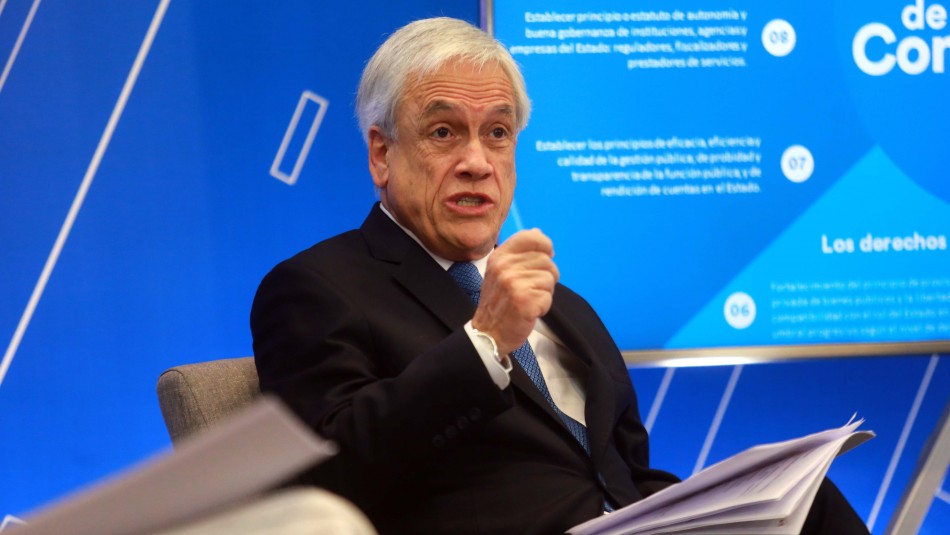 Piñera retiro 10 sofofa Piñera sobre recurrir al Tribunal Constitucional: