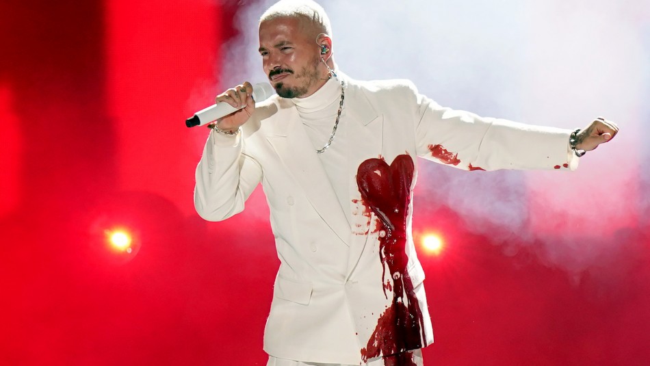 Grammy Latinos: J Balvin quedó manchado de Grammy Latinos: J Balvin quedó manchado de