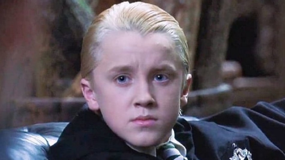 Harry Potter El temible Draco Malfoy tiene 33 años y así