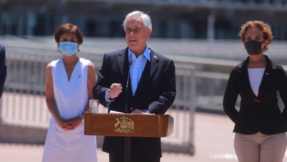 Sebastián Piñera. Piñera y retiro de 10%: