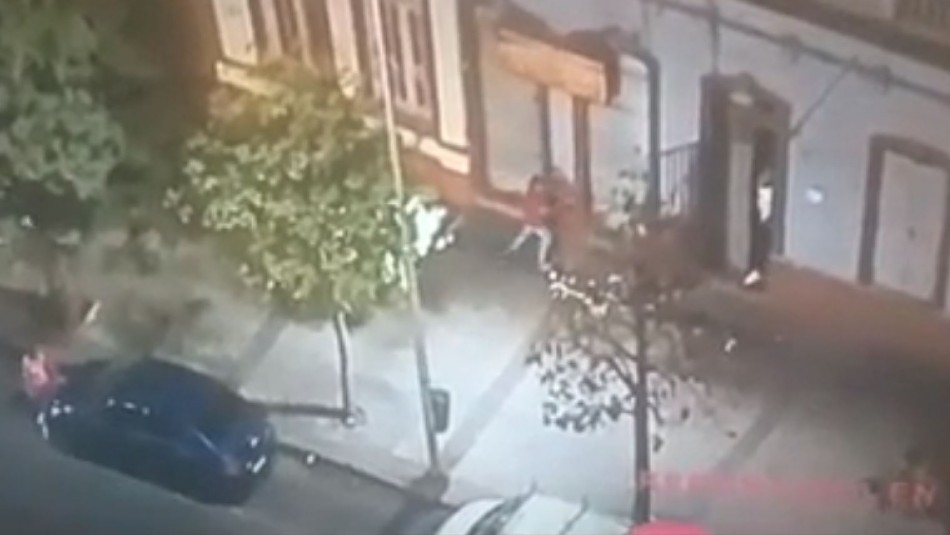 balacera santiago Video registra balacera tras presunta fiesta clandestina en Santiago