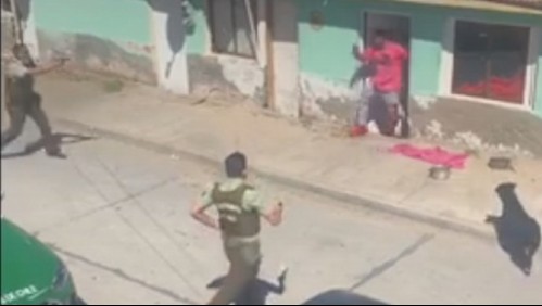 Muere sujeto herido por Carabineros tras no respetar orden de alejamiento