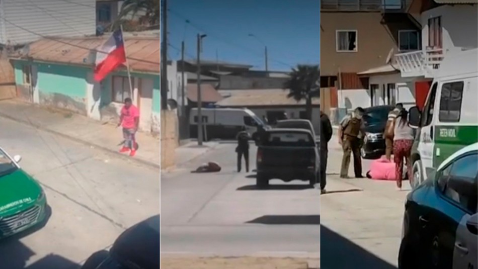 Tongoy Violento accionar de hombre en Tongoy.