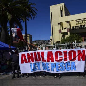 Proyecto que anula Ley de Pesca: Gobierno anuncia reserva de constitucionalidad Proyecto que anula Ley de Pesca: Gobierno anuncia reserva de constitucionalidad