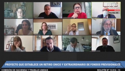 Proyecto del 10% del Gobierno queda igual a primera iniciativa tras votación en comisión