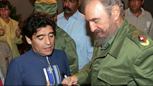 Diego Maradona fallece el mismo día que Fidel Castro, su 'segundo padre'