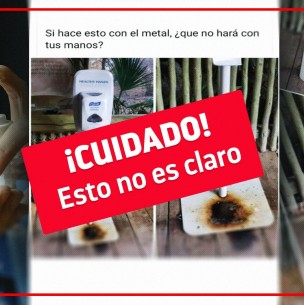 Fact Checking: ¿El alcohol gel es dañino para la piel y corrosivo para el metal? Fact Checking: ¿El alcohol gel es dañino para la piel y corrosivo para el metal?