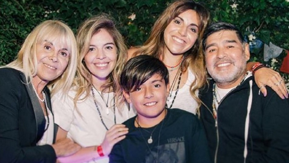 La fortuna de Maradona y la amenaza a sus hijas: 