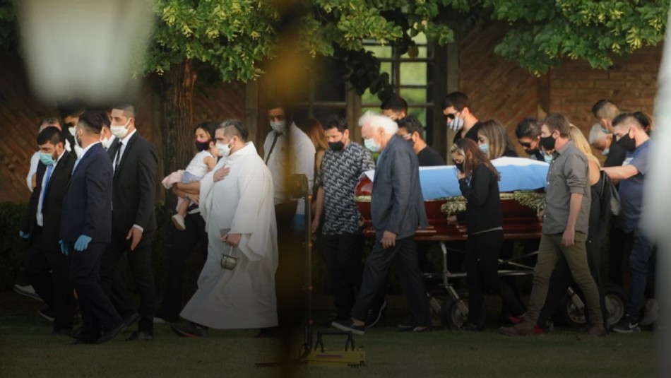 Diego Maradona Así se vivió el funeral de Diego Maradona.