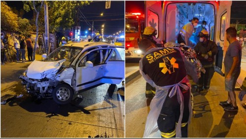 Conductor sufre la amputación de su brazo tras violento accidente en Maipú