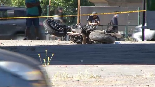 Testigo contó de accidente que le costó la vida a un motociclista en la autopista Vespucio Norte