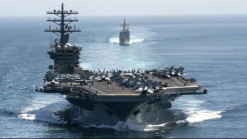 Estados Unidos despliega portaaviones en Golfo Pérsico pero niega tensión con Irán