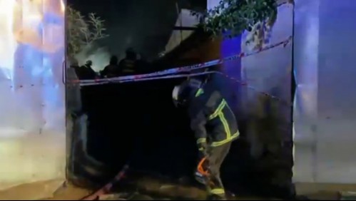 Hombre muere en incendio horas después de un asado familiar en Peñalolén