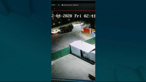 Tanqueta del Ejército detiene fuga de conductor ebrio en Quilicura