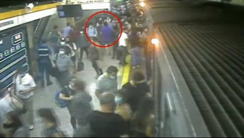 Pasajero del Metro llevaba botella con ácido y quemó a 3 personas