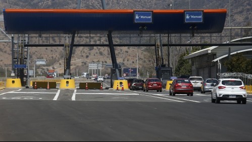 Retorno a Santiago tras fin de semana largo: Aplicarán sistema 3x1 y peaje a $1.000