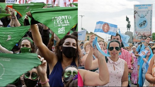 Argentina libra nueva batalla parlamentaria por el aborto en un clima polarizado