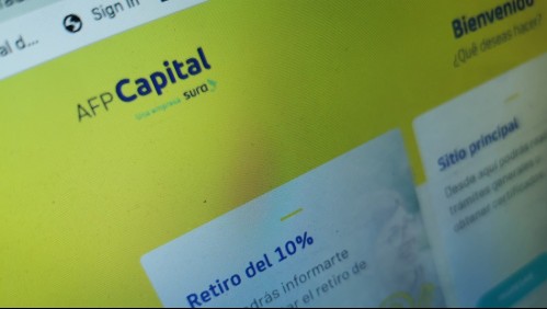 AFP Capital: Este es el sitio oficial para solicitar el segundo retiro del 10% de fondos