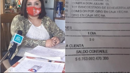 Mujer recibió millonario depósito de seis billones de pesos en su Cuenta RUT