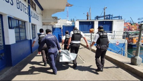 Encuentran cuerpo flotando en la bahía de Valparaíso