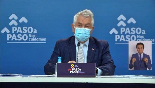 Ministro Paris por coronavirus en Chile: 'Hay 10 regiones que siguen aumentando sus casos'