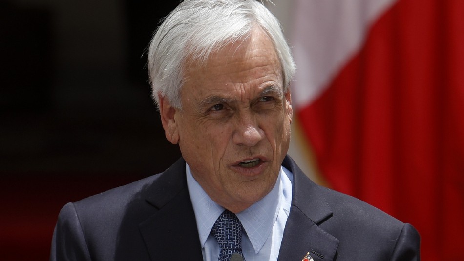 Presidente Sebastián Piñera Presidente Sebastián Piñera apuntó a plan de vacunación.