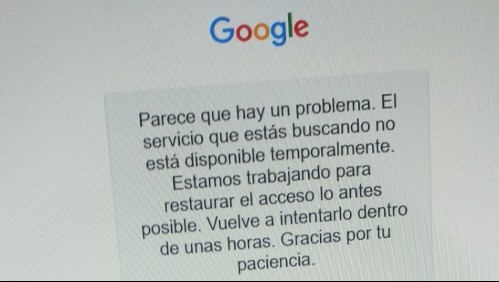 Se restablecen los servicios de Google tras caída mundial