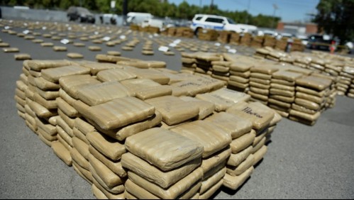 Incautan más de tres toneladas de marihuana que iba a ser vendida durante fiestas de fin de año