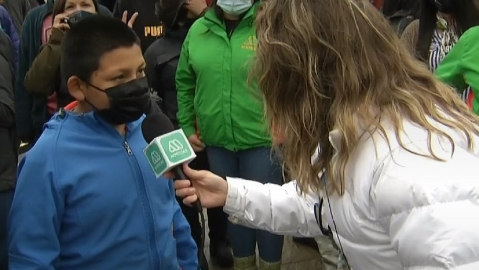 Niño de 11 años quedó sorprendido por el eclipse solar La tierna reacción de niño tras el eclipse solar: