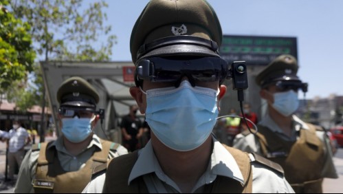 Carabineros cuenta con visores térmicos para identificar a personas con síntomas de coronavirus
