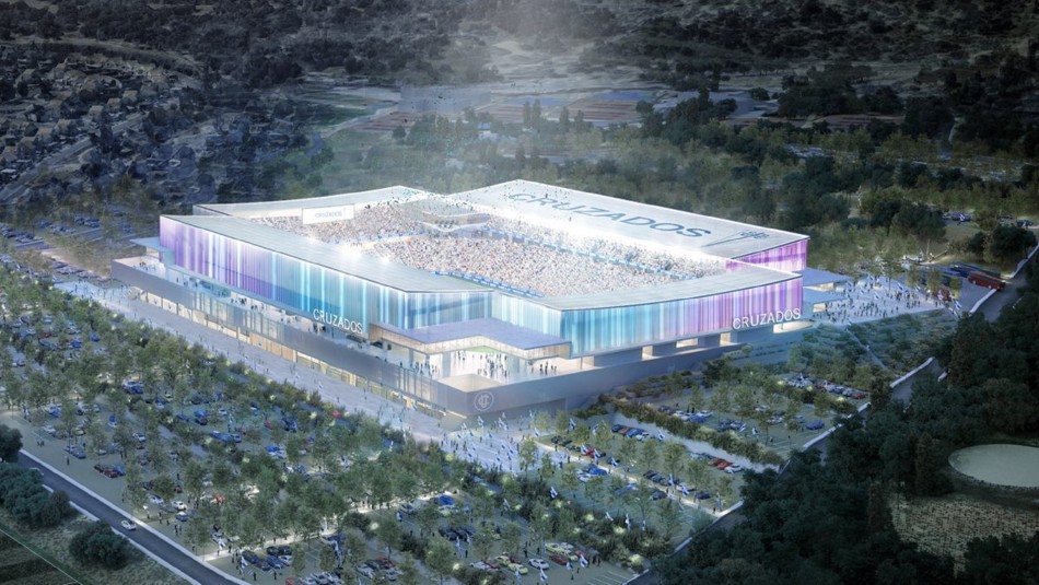 Universidad Católica da a conocer las primeras imágenes de lo que será su nuevo estadio Universidad Católica da a conocer las primeras imágenes de lo que será su nuevo estadio