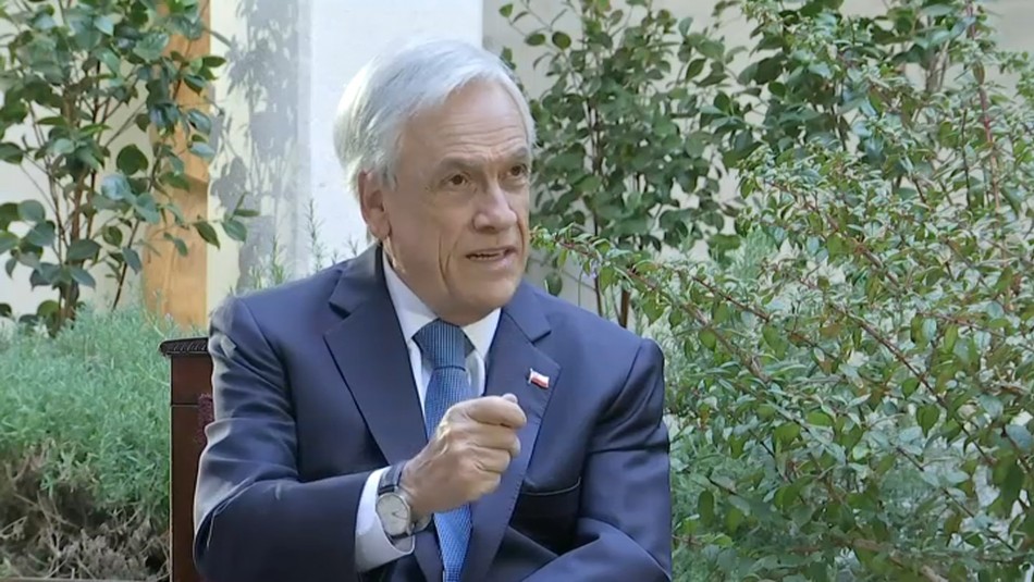 Piñera descarta renunciar Piñera: