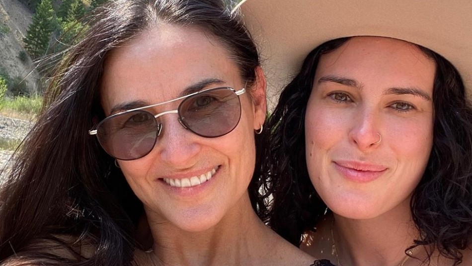 La hija de Demi Moore es comparada con su madre tras publicación en Instagram La hija de Demi Moore es comparada con su madre tras publicación en Instagram