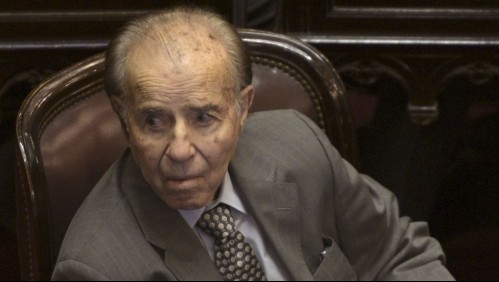 Muere expresidente argentino Carlos Menem a los 90 años