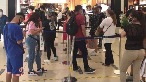 Aforo de tiendas de malls están al límite por compras navideñas ante cuarentena de fin de semana